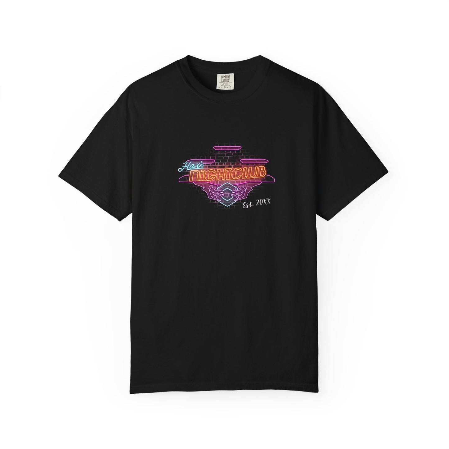 Hax'$ Nightclub Tee ($15 DONATION)
