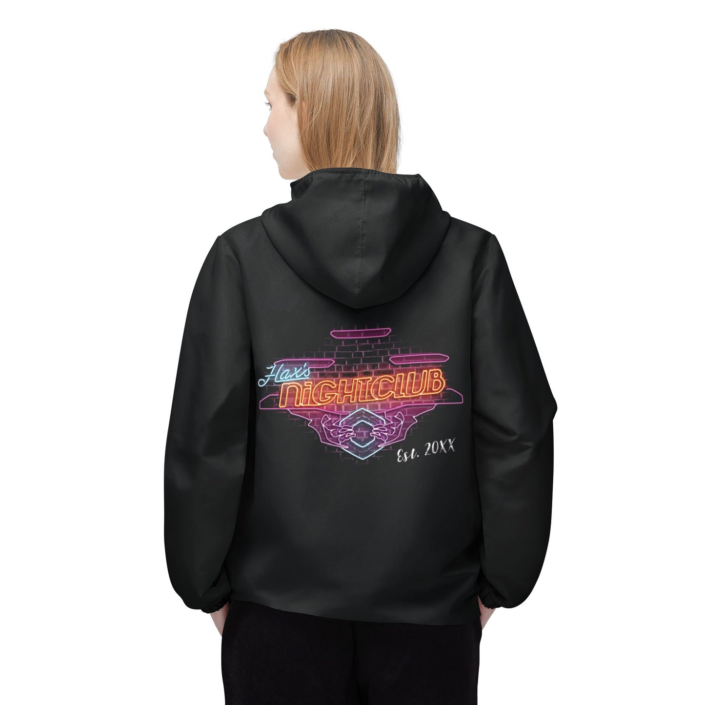Hax'$ Nightclub Windbreaker